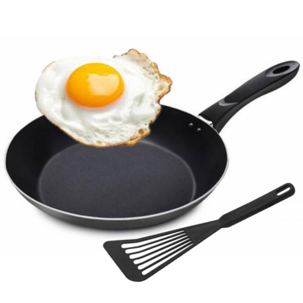 Frigideira Francesa Antiaderente Preta Todos os Ta