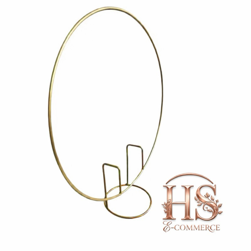 Mini Painel Arco De Mesa Para Festa Redondo Decora