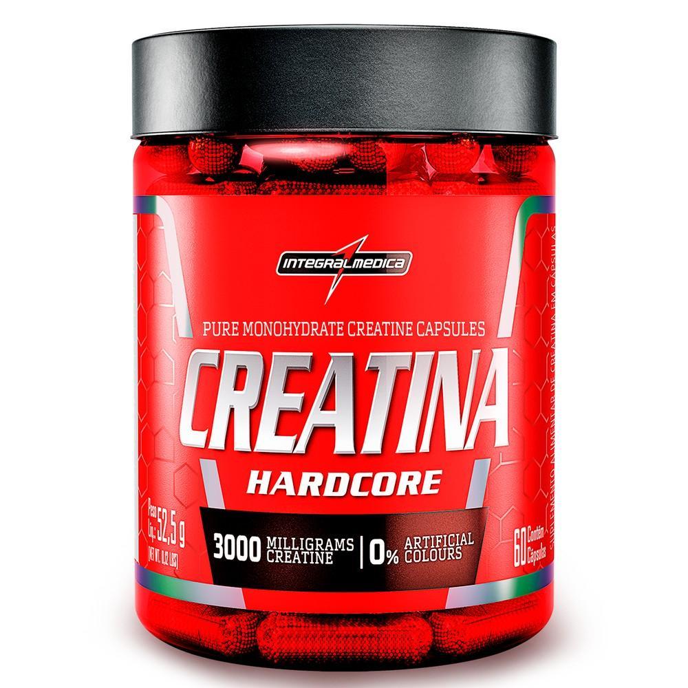 Creatina 100% Pura 60 Cáps Integralmedica –