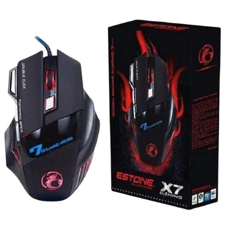 Mouse gamer para jogo computador 3200dpi com LED l