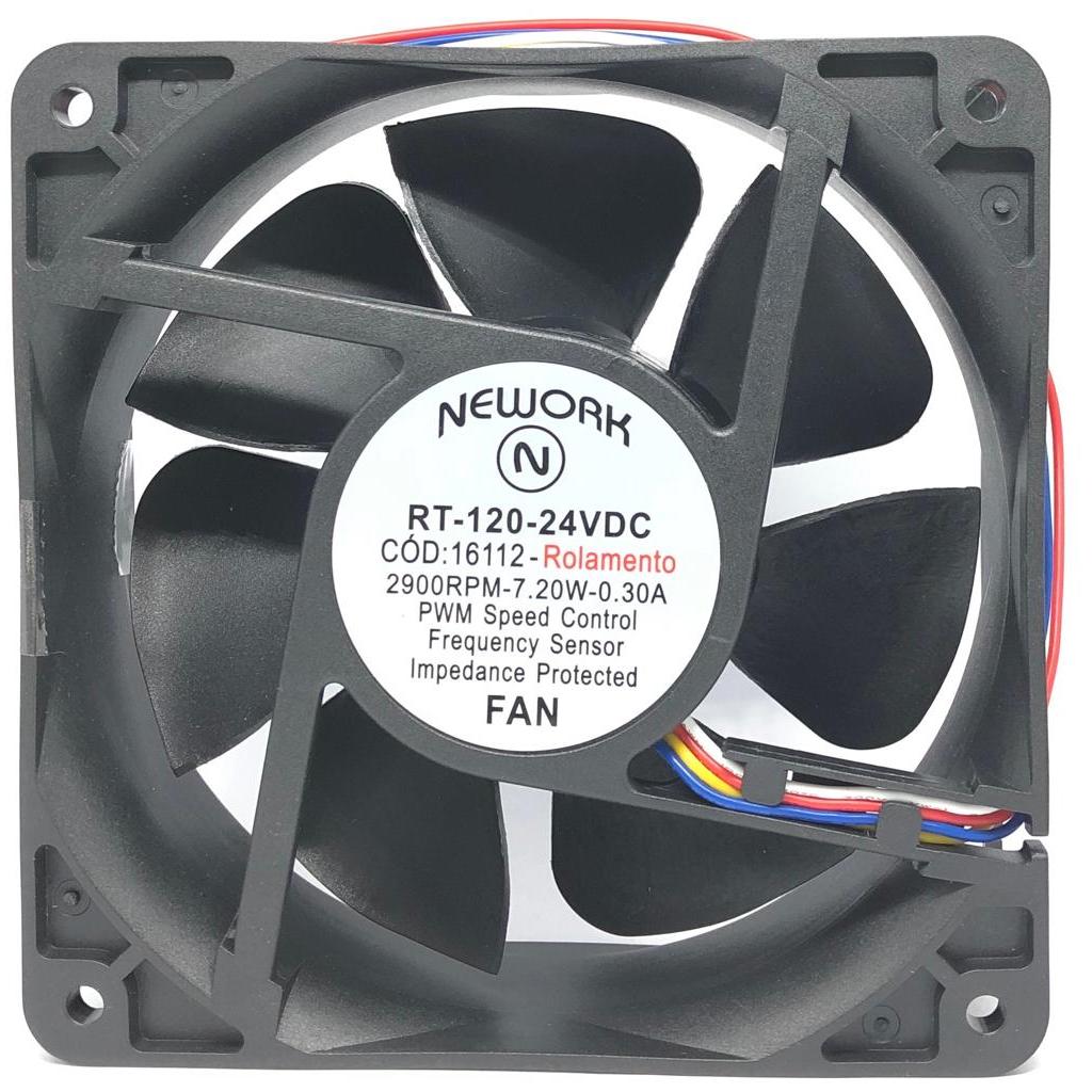 VENTILADOR 120X120X38MM 24VDC RT-120 16.112 NEWORK