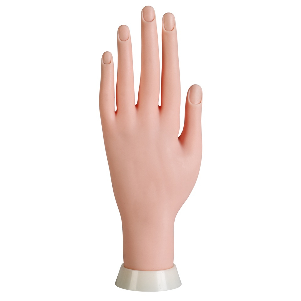 Mão De Treino Manicure Unhas em Gel Acrigel Porce