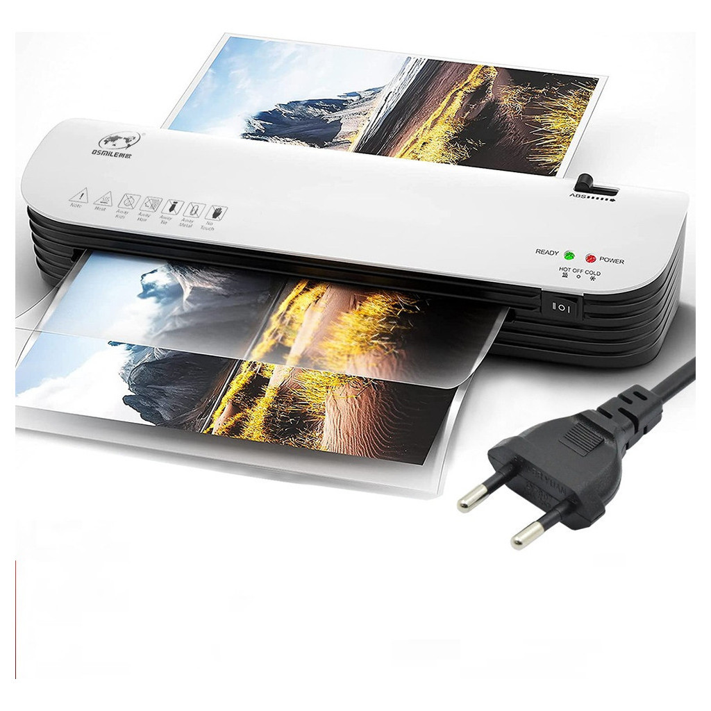 110V Máquina Laminação Fotos Documento Laminado