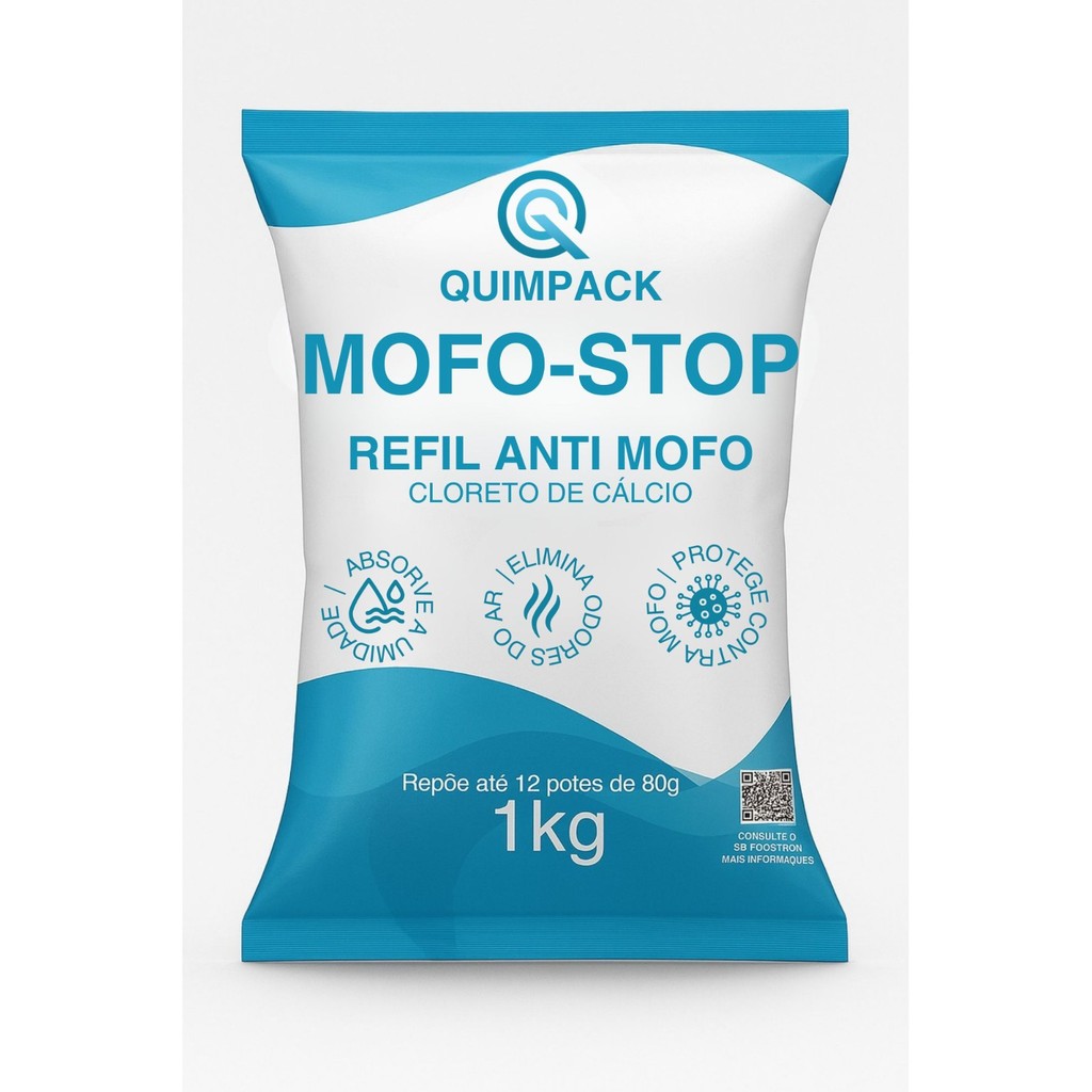 Cloreto de Cálcio Bolinhas Granuladas Quimpack &#