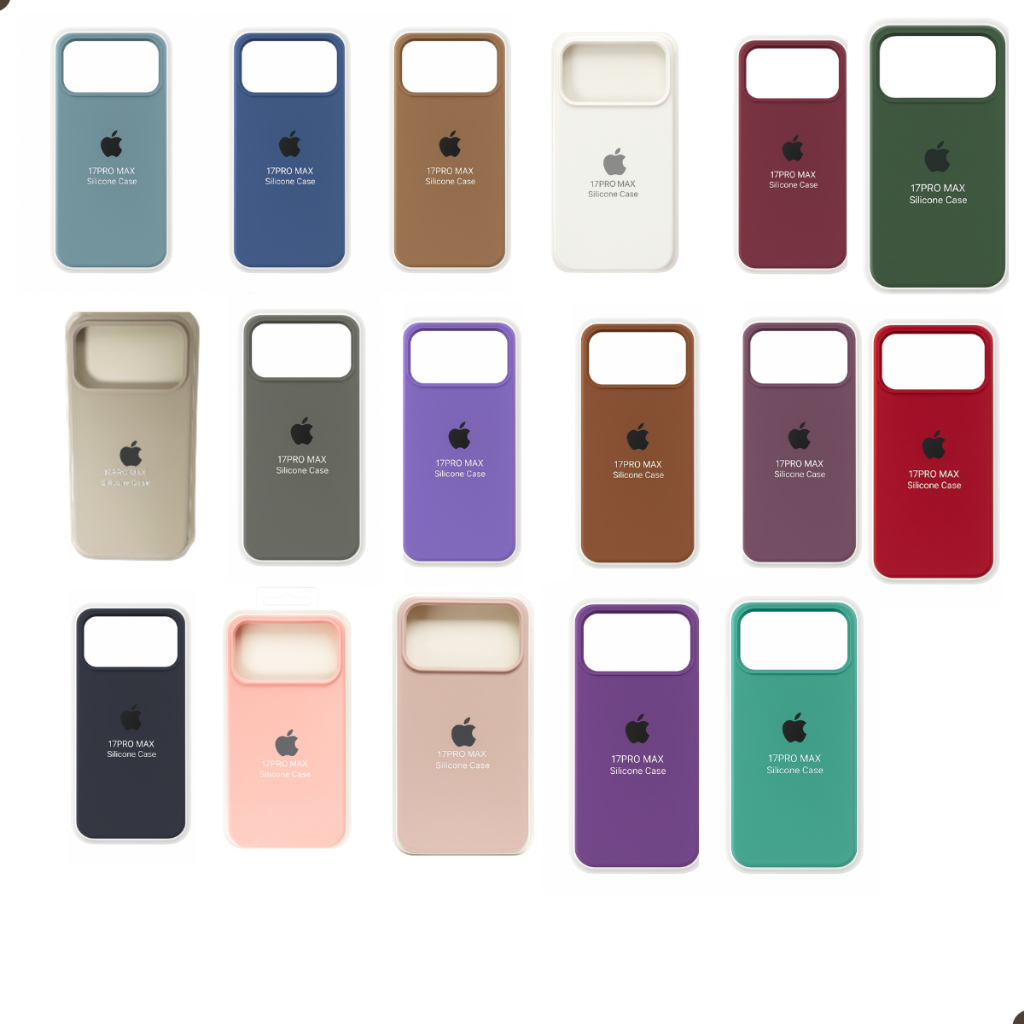 Capa Capinha iPhone 17 Pro Max Silicone Celular Az