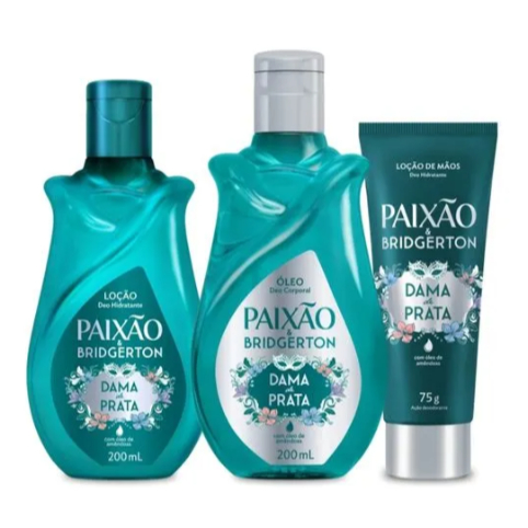 Kit Paixão E Bridgerton Dama de Prata: Óleo Corp