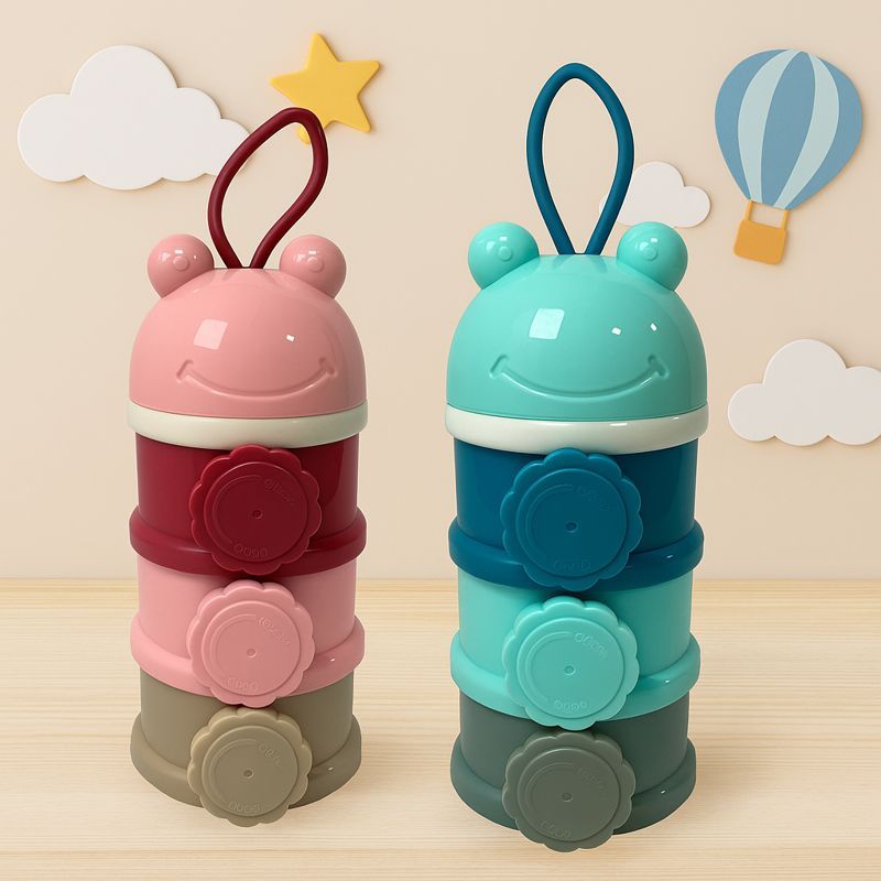 Dosador Infantil 125ml Pratico Portátil Empilháv