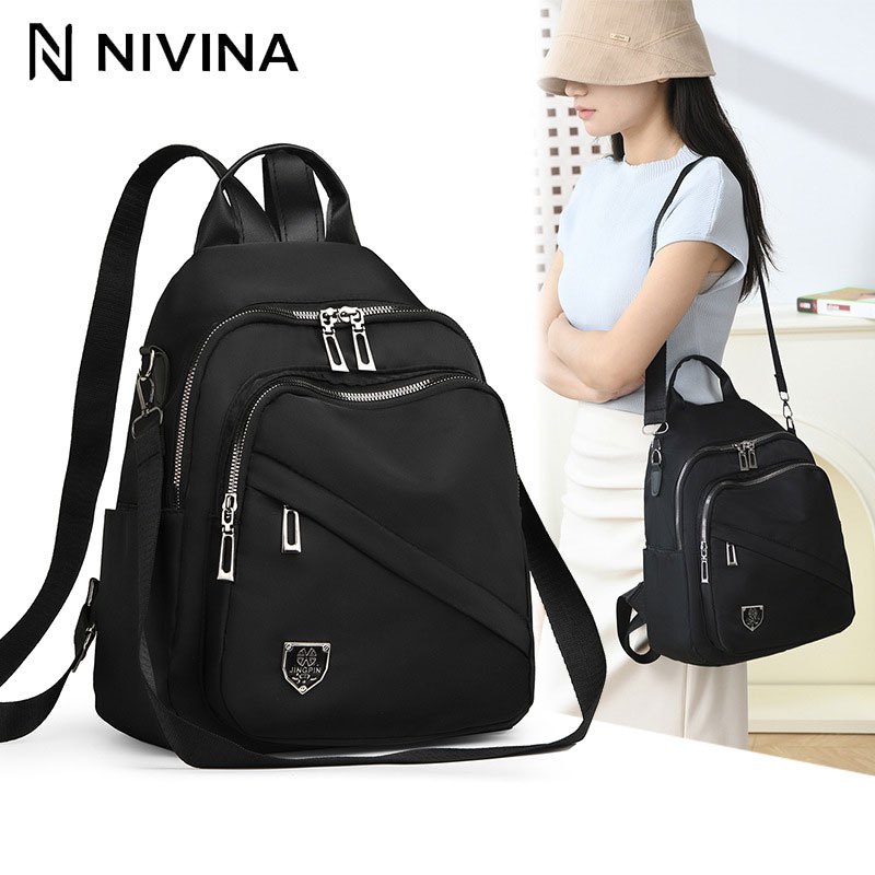 Bolsa mochila feminina Portátil da moda de Polié