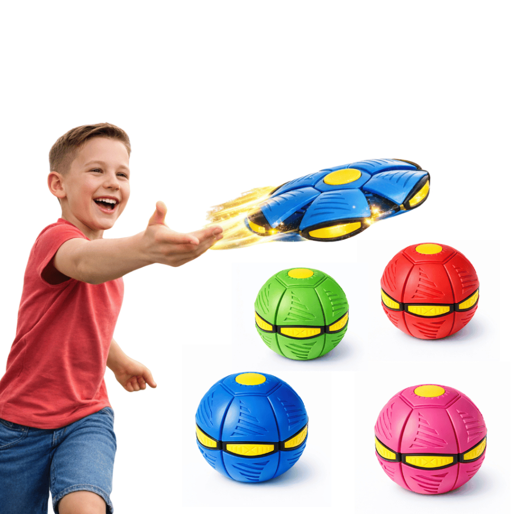 Bola Maluca Voadora Mágica Grande 23cm Disco Voad