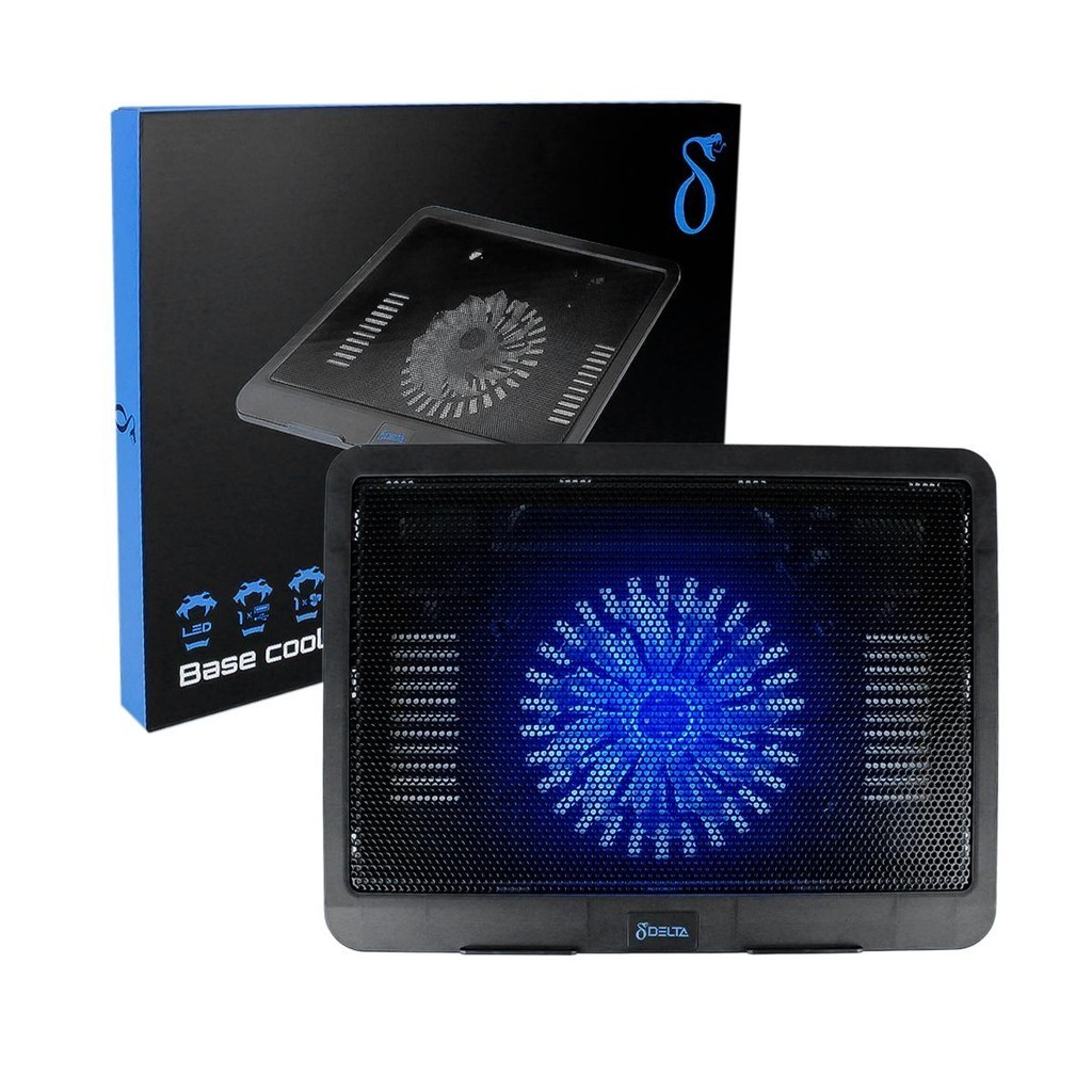 Base Cooler Fan Notebook Led Laptop Resfriamento U
