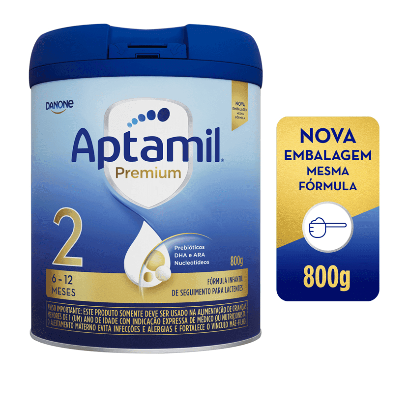 Fórmula Infantil Aptamil Premium 2 Danone  Lata d