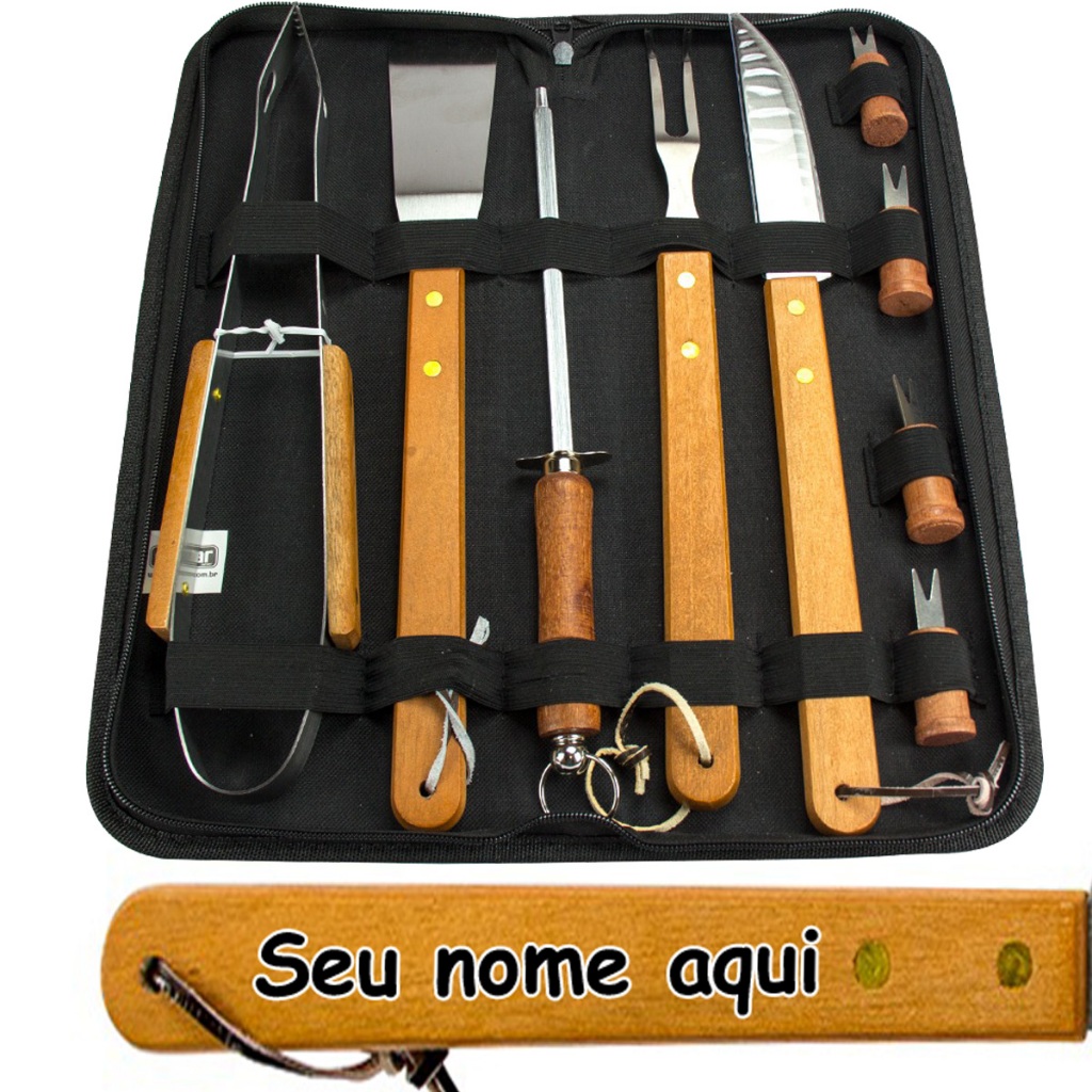 Kit Churrasco Personalizado presente homem kit chu