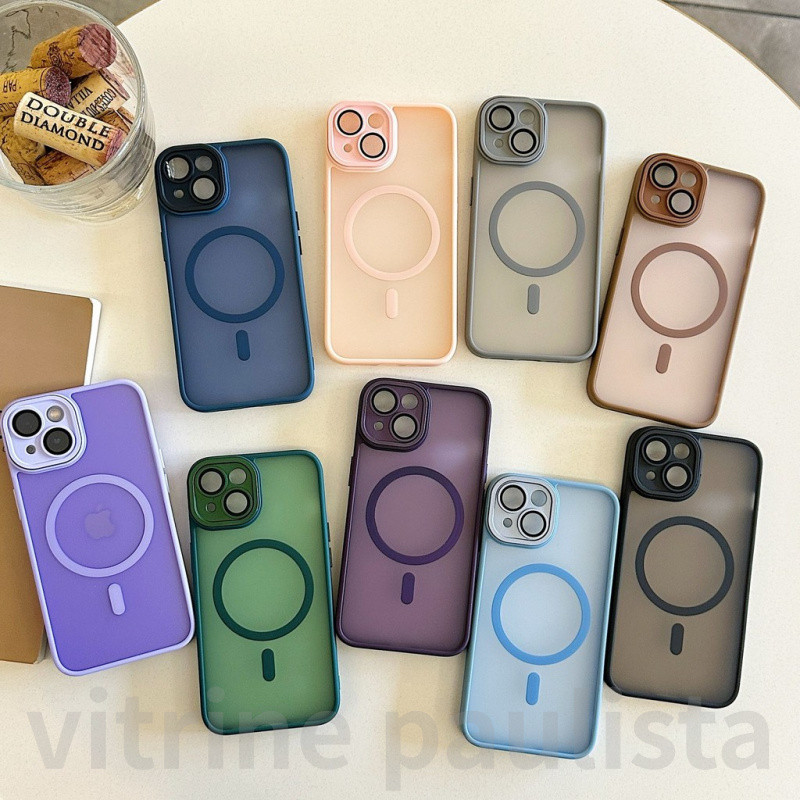 Capa Compatível iPhone 11-17 (Air/Pro Max) MagSaf