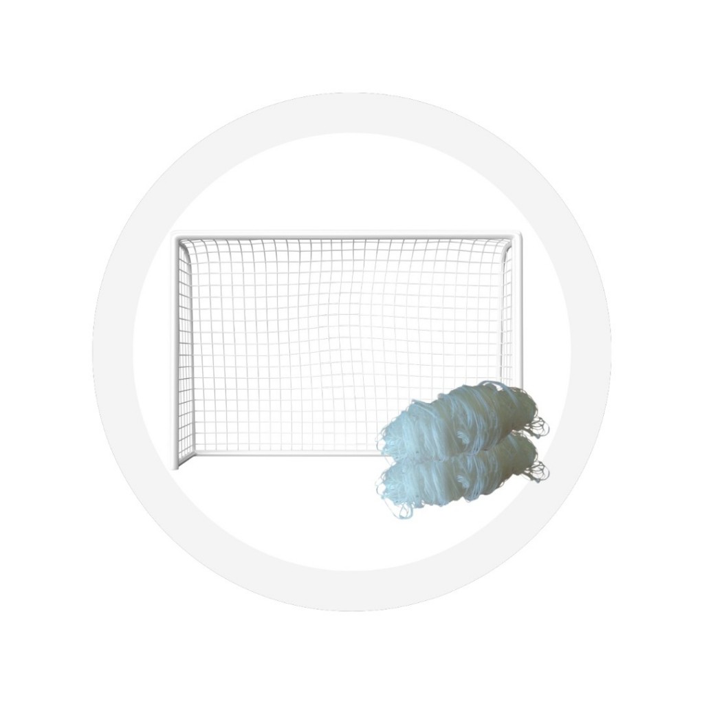Par Rede Gol Futsal Futebol De Salão Fio 2mm Prot