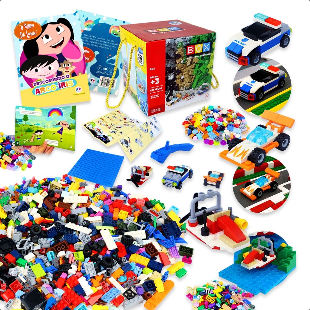 Bloco De Construção Compatível com LEG Conjunto