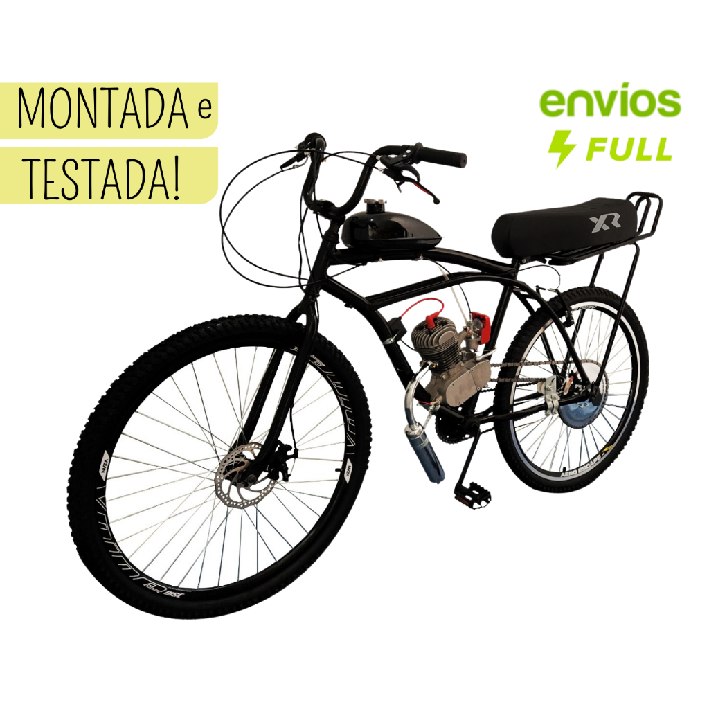 Bicicleta Bike Motorizada Spitfire Motor 80cc Com 
