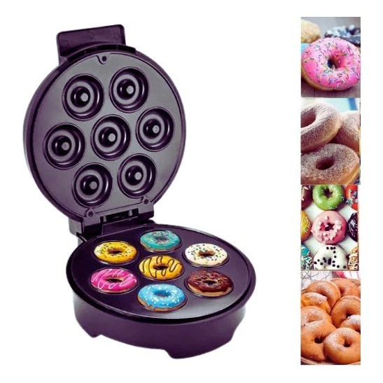 Máquina Mini Donuts Portátil 220V ou 110V 1000W 