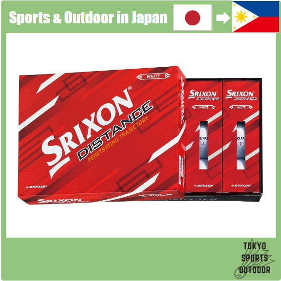 [Feito No Japão] SRIXON DISTANCE White 1 Dúzia (