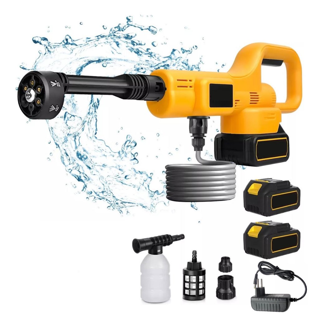 Lavajato Portátil Bivolt Sem Fio – Pistola 