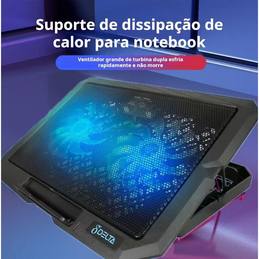 Aitek Suporte Notebook Ergonômico 2 Ventoinhas Co