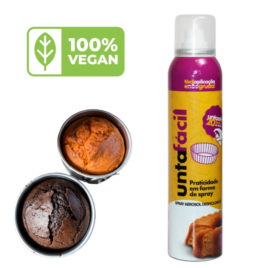 Spray Desmoldante Untafácil 180ml  Praticidade na