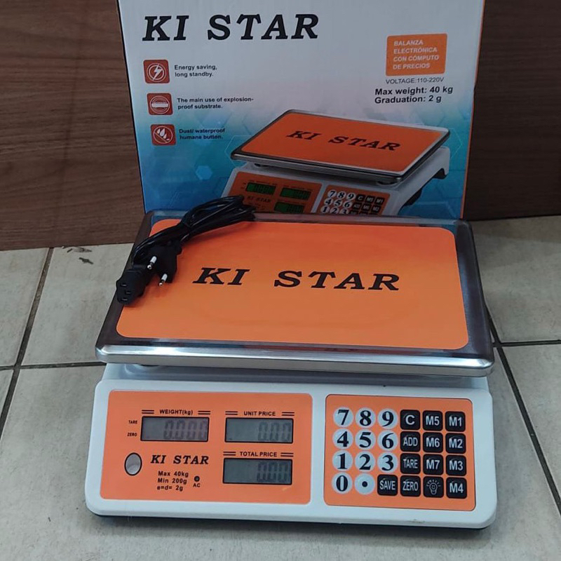 Balança digital 40kg Bivolts super top