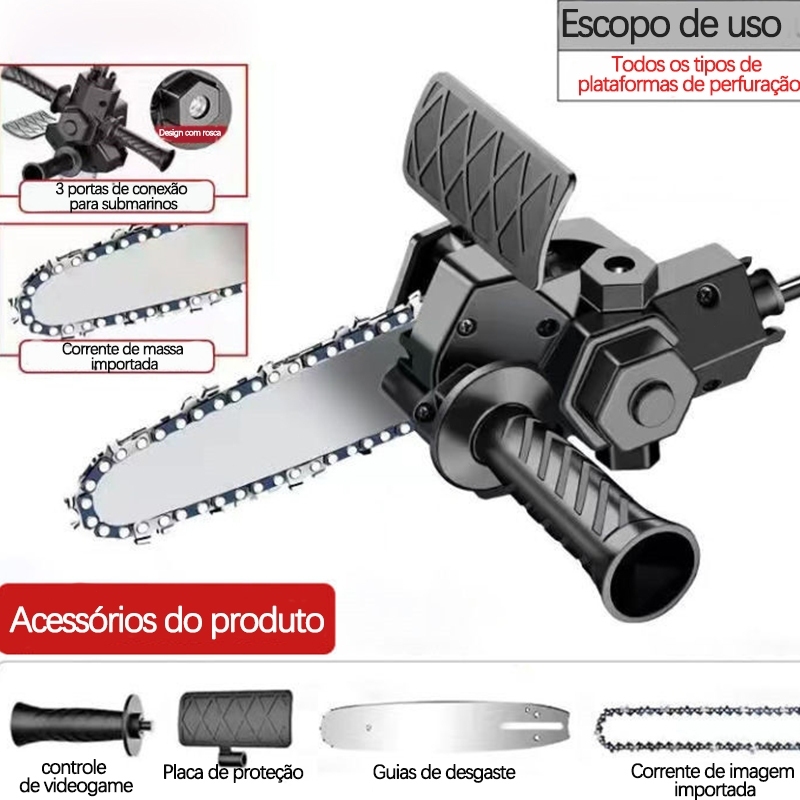Serra elétrica portátil sem fio de 4 polegadas M