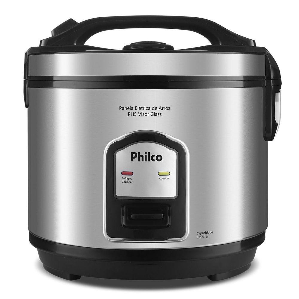 Panela De Arroz Philco 5 Xícaras PH5P Visor Glass