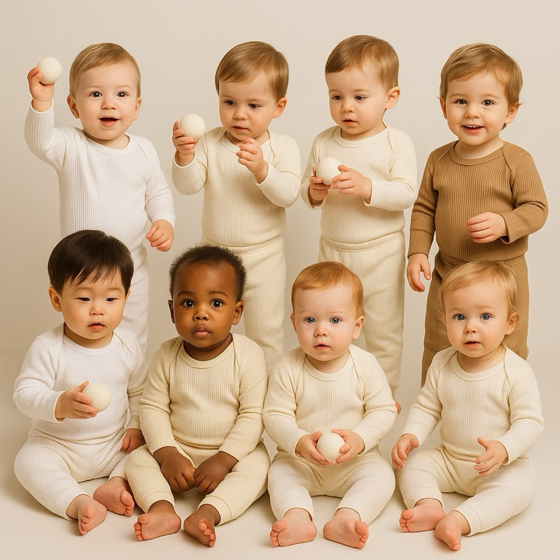 Kit Roupa De Bebe 12 Peças Body Manga Longa E Mij