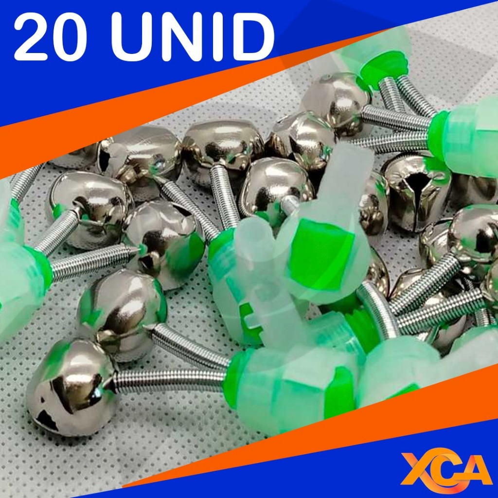 Pesca Sino Indicador Alarme Clipes Vara Guizo Sini