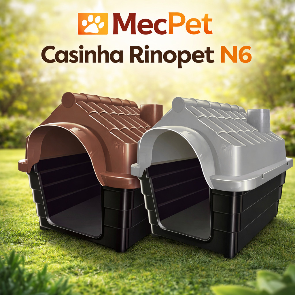Casa Casinha Plastica De Cachorro Cães N6 Desmont