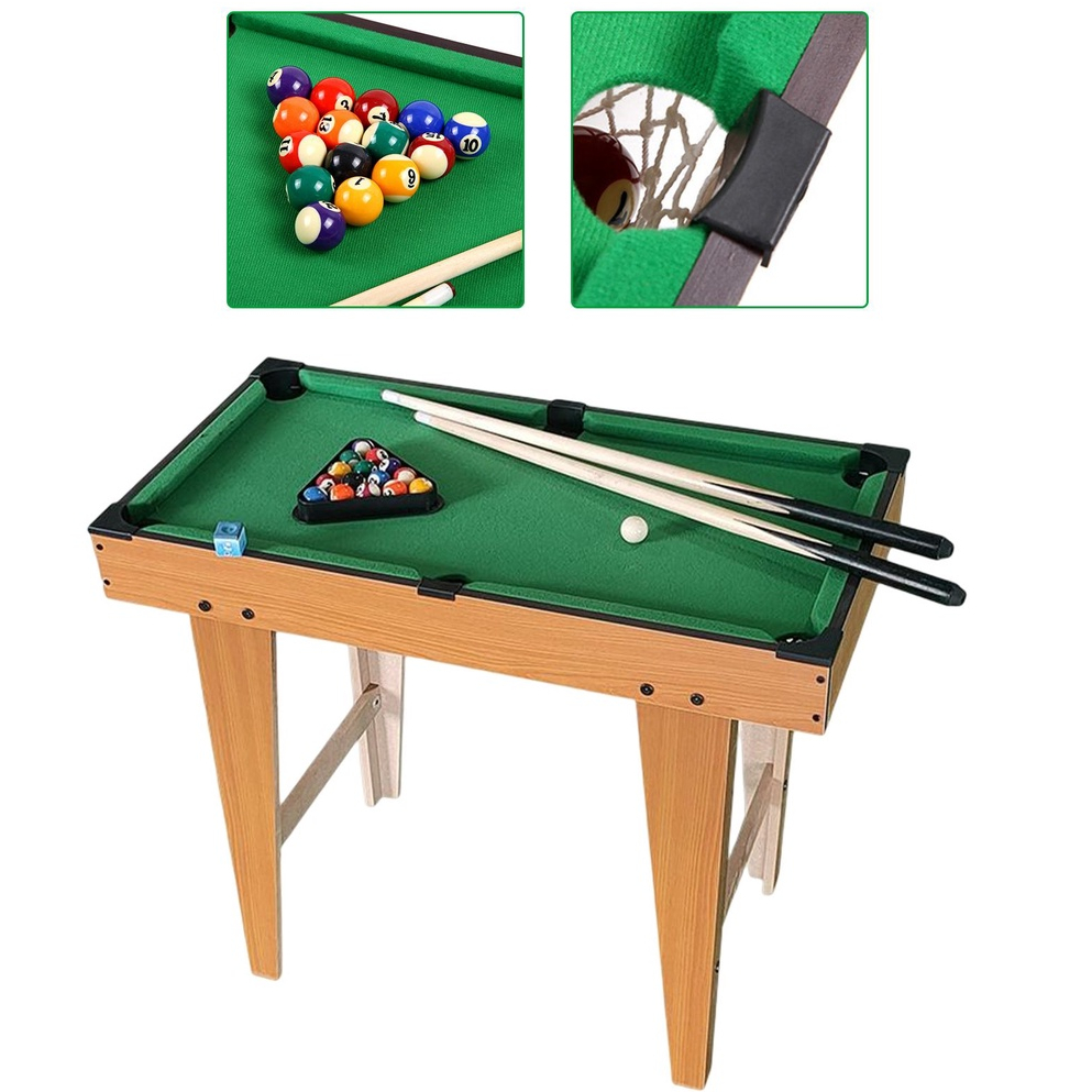 Bilhar mini Mesa De Sinuca profissional 69 cm Com