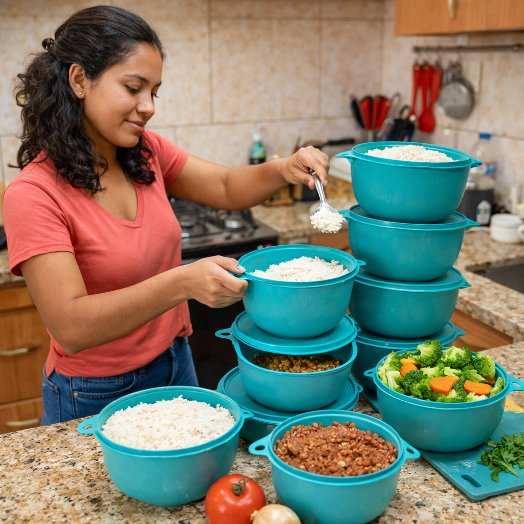 KIT POTES COZINHA 10 POTE REDONDOS BOLL 500ML