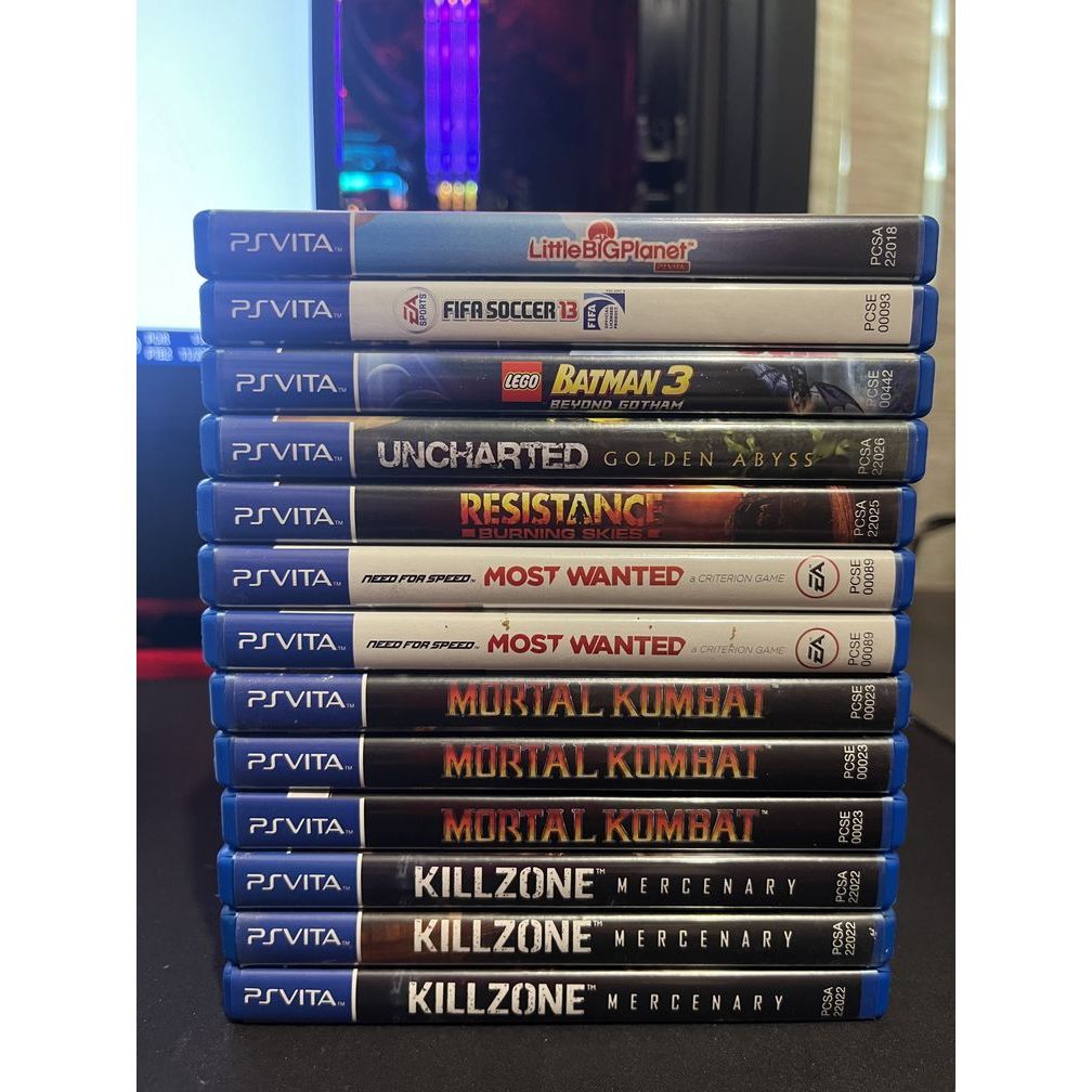 Jogos de PSVITA ORIGINAIS