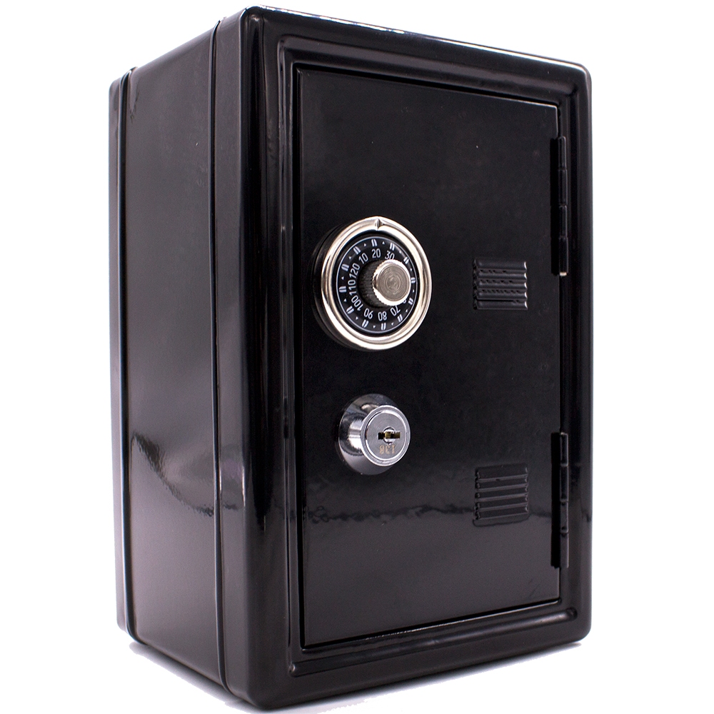 Mini Cofre Mecânico Lorben com Segredo e Chaves G