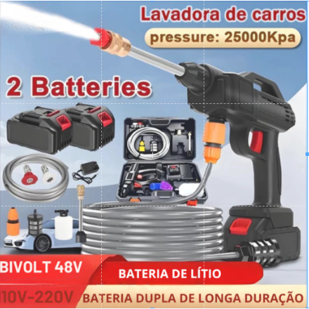 Lavadora de Alta Pressão Bivolt Portátil Profiss