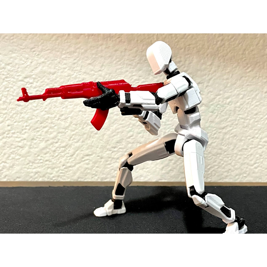 Fuzil AKM Dummy 13 Acessório Estilo Militar para