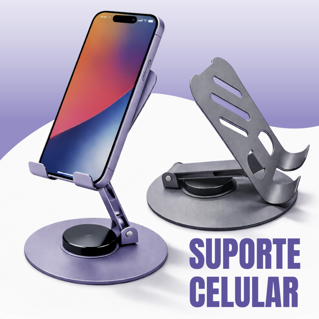 Suporte Celular Metálico Premium resistente com B