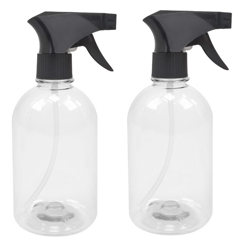 Kit 2 Frascos Borrifador Pulverizador 500ml Spray 