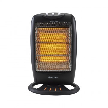 Aquecedor Ambiente Elétrico 1200 Watts Halógeno 