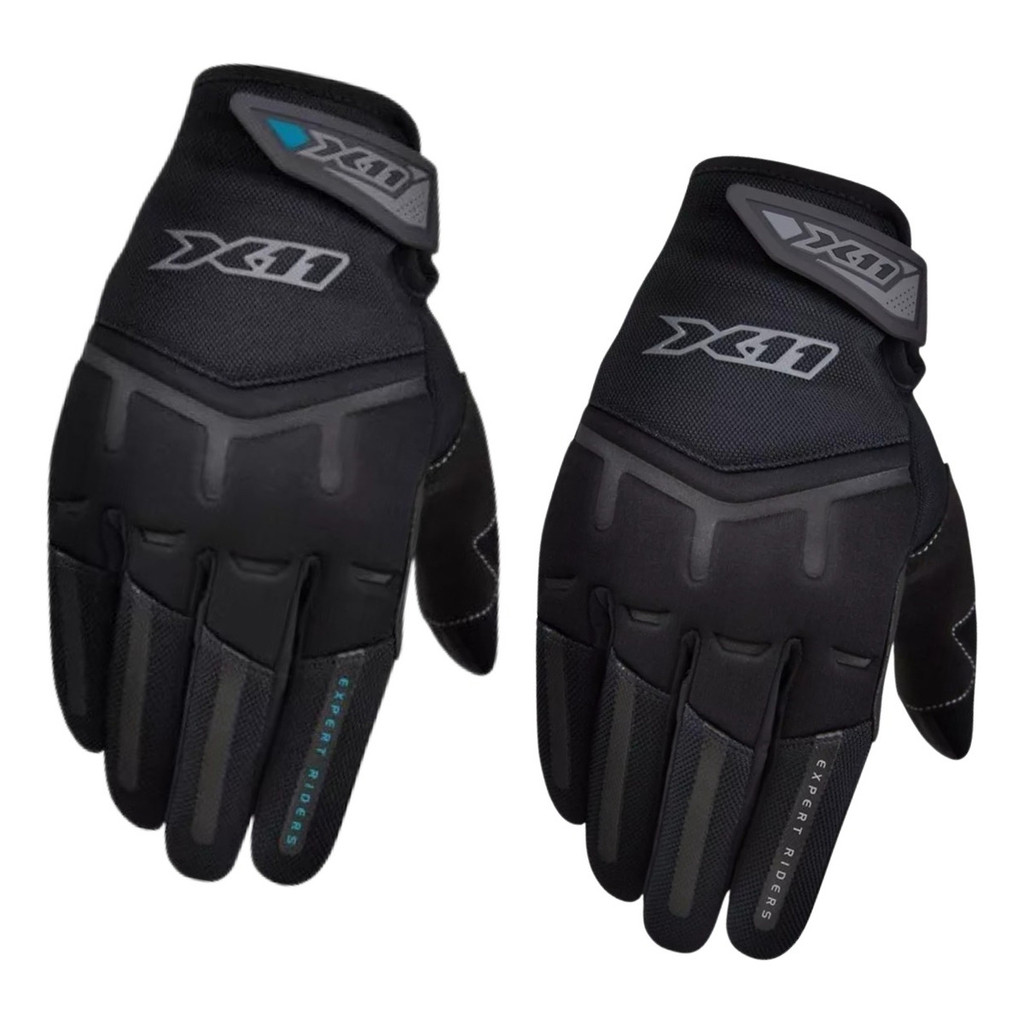 Luva X11 Fit X Preta Motoqueiro Moto Motociclista 