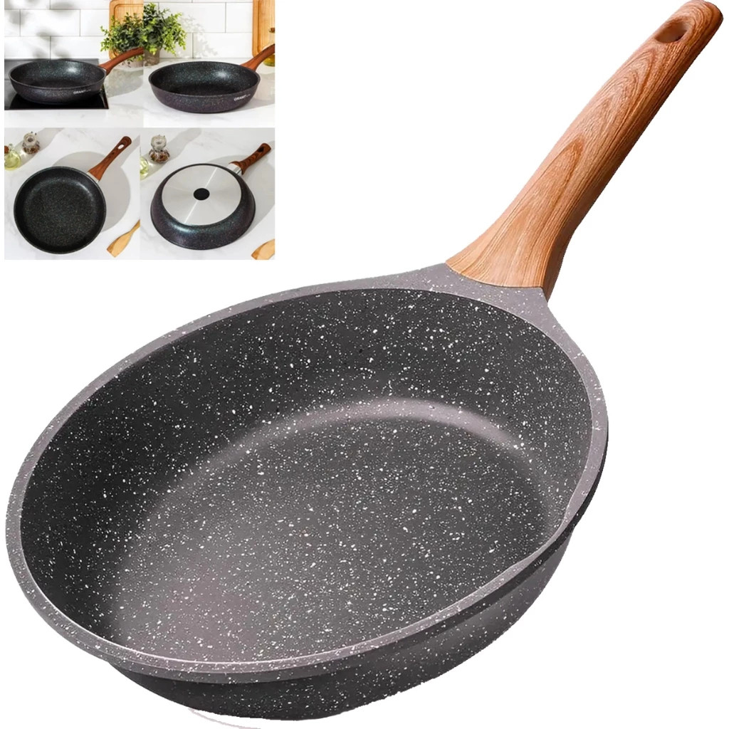 Frigideira Antiaderente de Alumínio Revestimento 