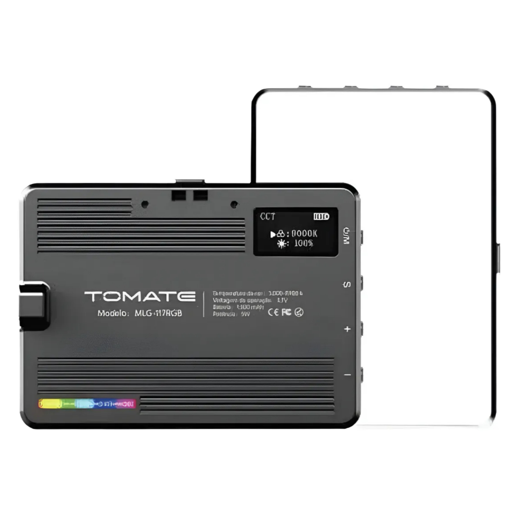 Iluminador LED Luz De Preenchimento RGB Mobile Tom