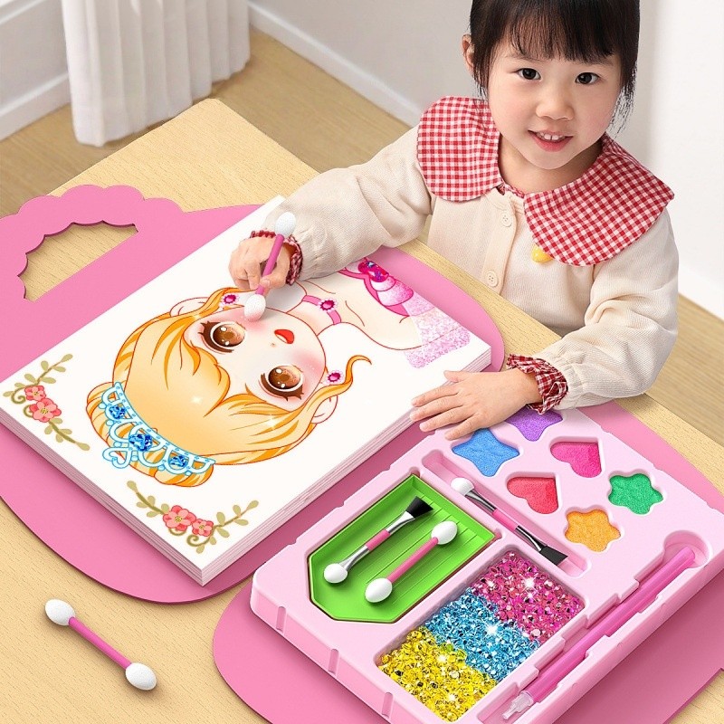 Kit de Maquiagem Infantil para Meninas, Brinquedos