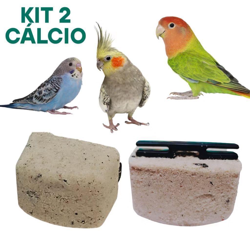 Kit 2 Pedras de Cálcio Suplemento Nutricional Cal