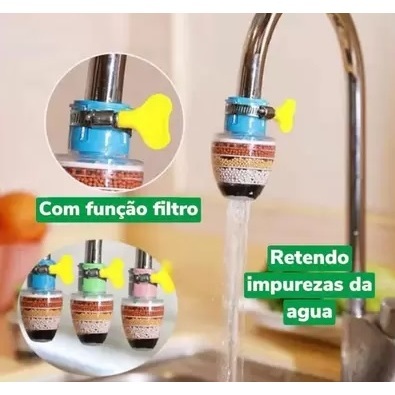 Filtro Purificador De Agua Para Torneira Bico Carv