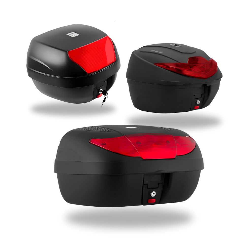 Bau para moto organizador bauleto universal baú P