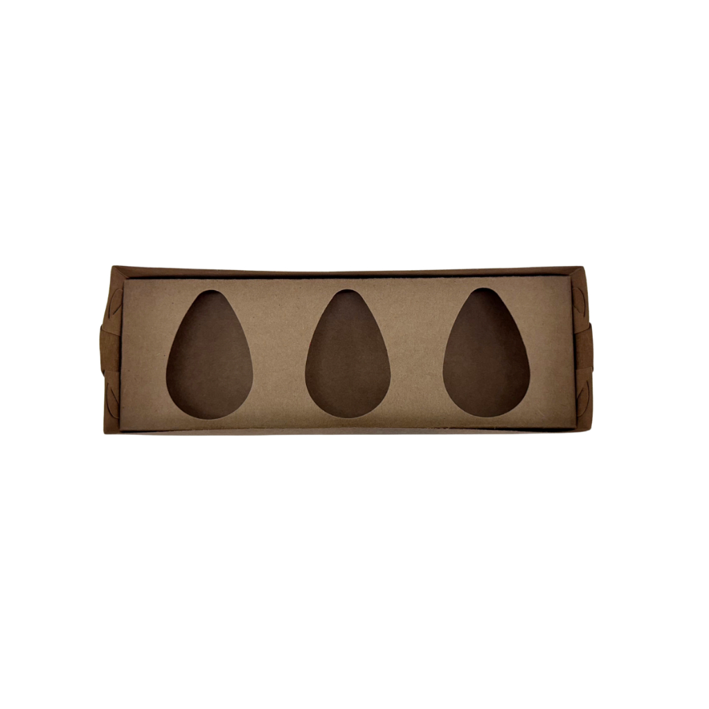 20 Caixas Retangular P/ Ovo Colher C/ Tampa Acetat