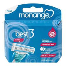kit 3 Recarga do Aparelho Monange best3