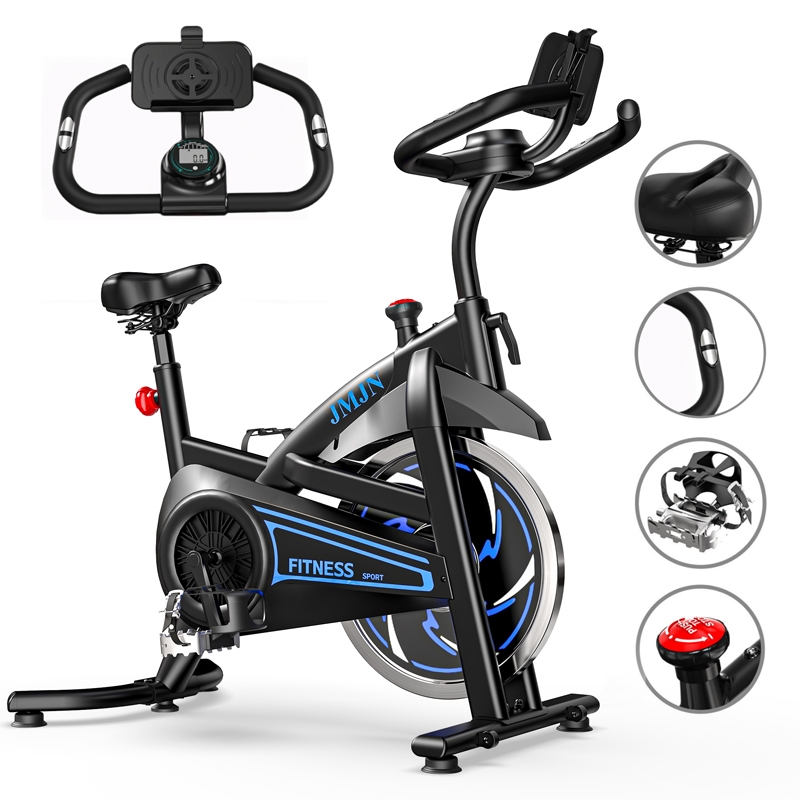 Bicicleta Ergométrica Spinning Silenciosa e Fáci